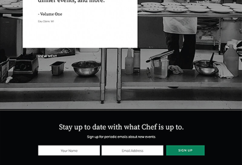 Semi Custom Website Design for Culinary Educator The Kitchen Technique-06