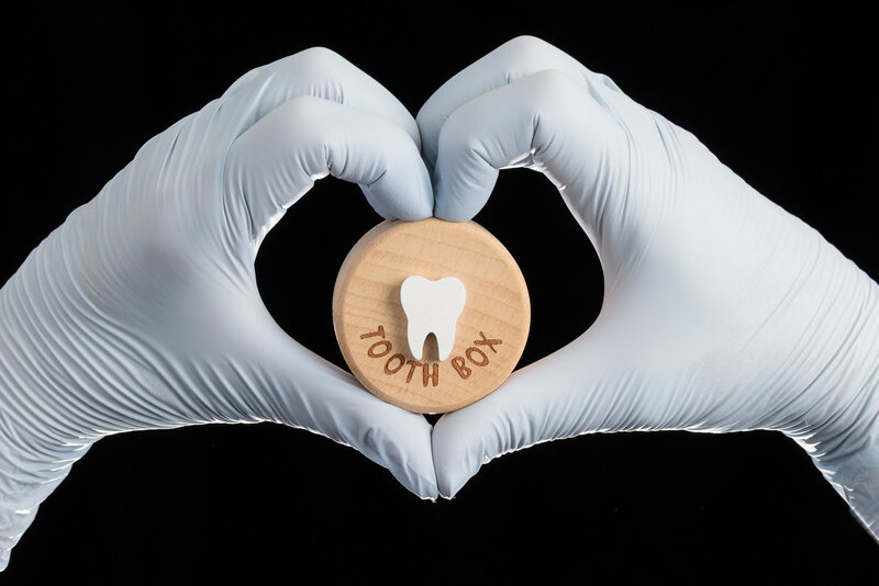 Tooth keepsake box