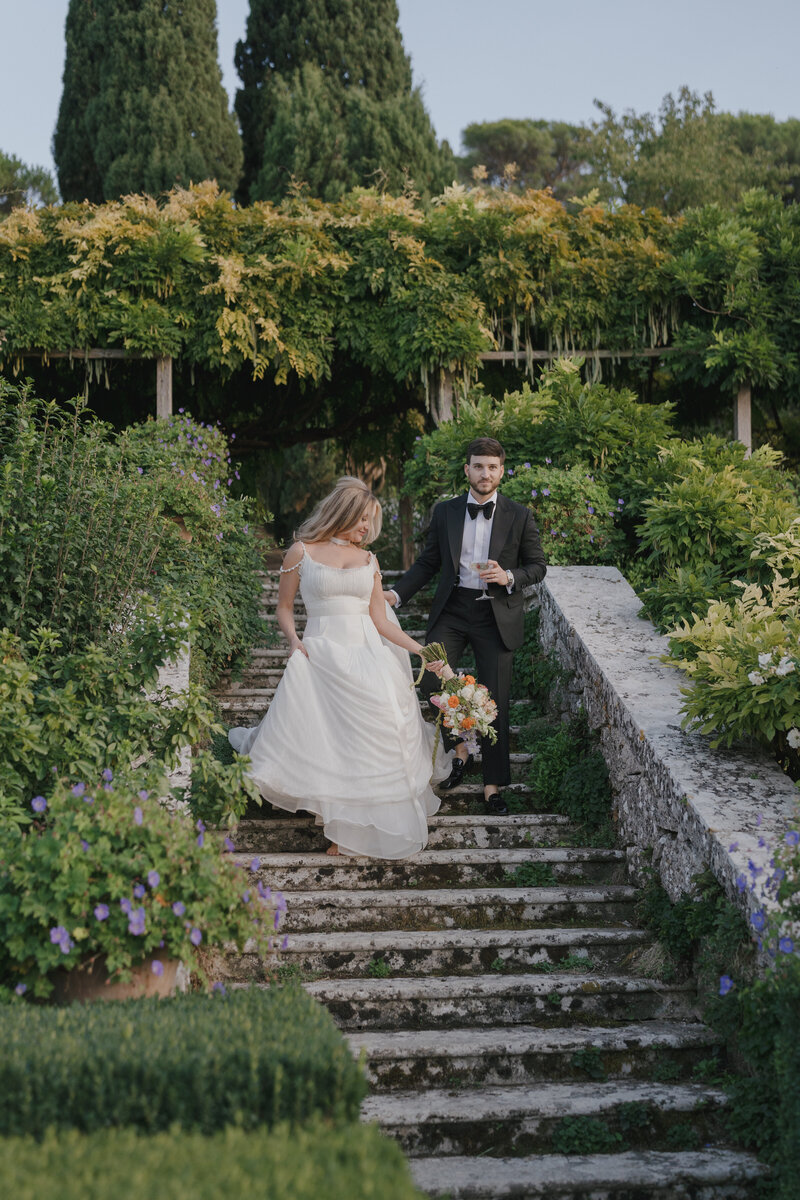 Multi Day Wedding at La Foce, Italy