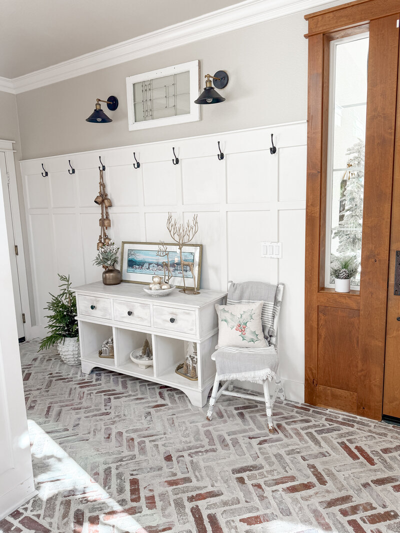 Christmas entryway 