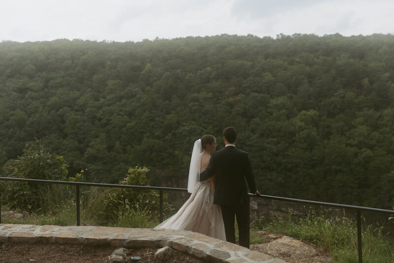 Great smoky mountain elopement photo