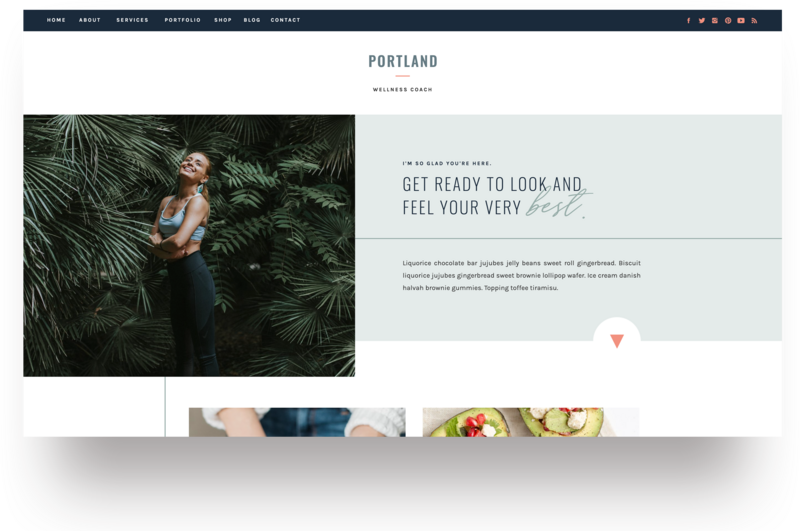 Showit Website Template, Showit Website Templates, Showit Website Theme, Showit Website Themes, Showit Design, Showit Designs, Showit Designer, Showit Designers, Best - With Grace and Gold - Mountainview
