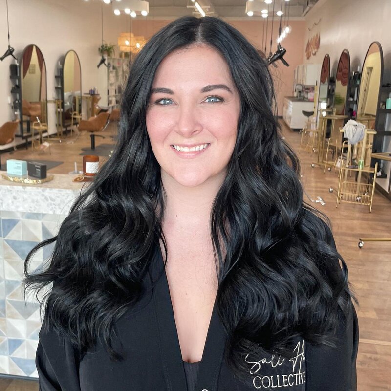 Hand Tied Extensions at Salt Hair Collective - East Beach Norfolk Virginia Hair Salon - 1