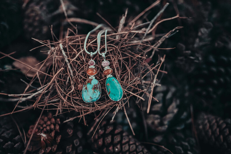 Elegant Stone Jewelry with contrast Background