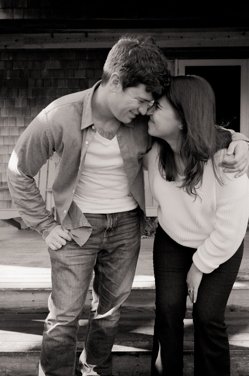 Julia + Jonathan Film Engagement Photos _ Cape Cod Film Photographer _ Film Wedding Photographer _ Castillo Holliday Photo + Film-14