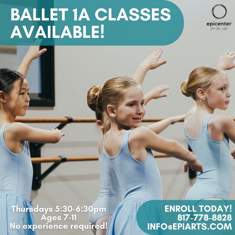 Ballet Classes available