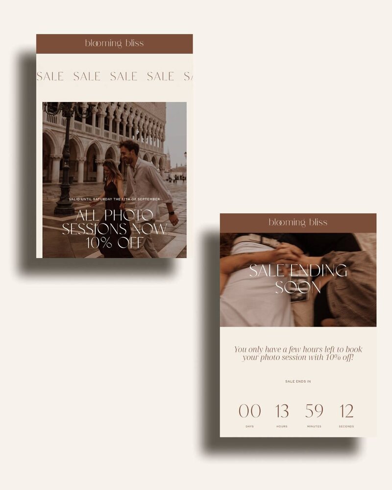 Minimal Flodesk templates for photographers Blooming Bliss 7