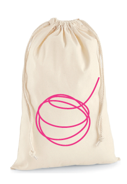 Project Bag Draw Nature "Pink Logo"