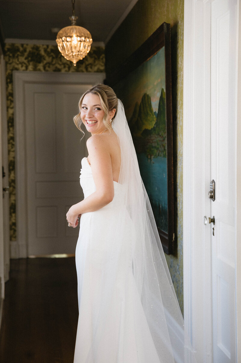 Stunning wedding portrait capturing the bride and groom in an elegant, timeless moment, showcasing your wedding photography expertise and dedication to preserving memories of their special day.