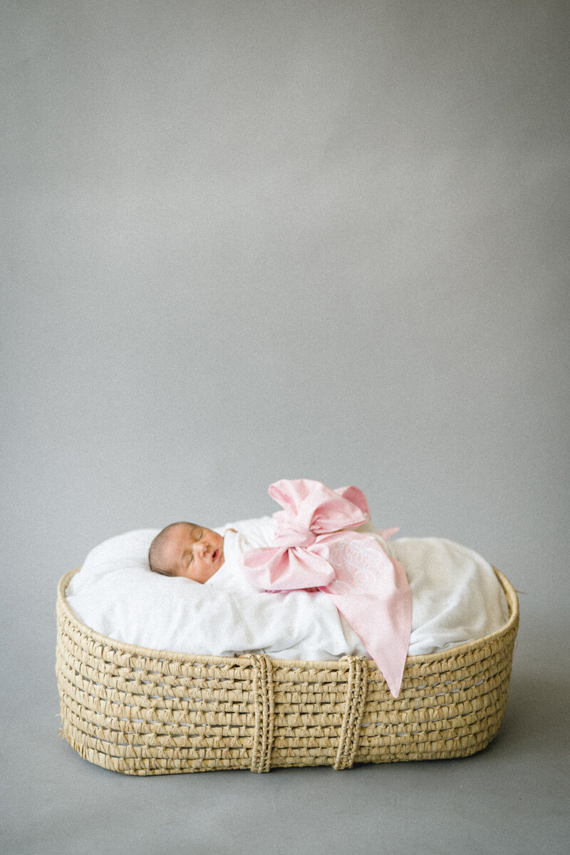 Newborn child photography