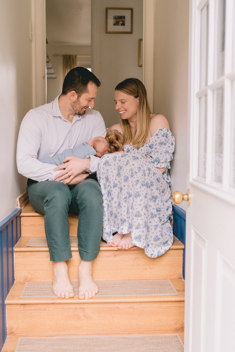 newborn at home photos