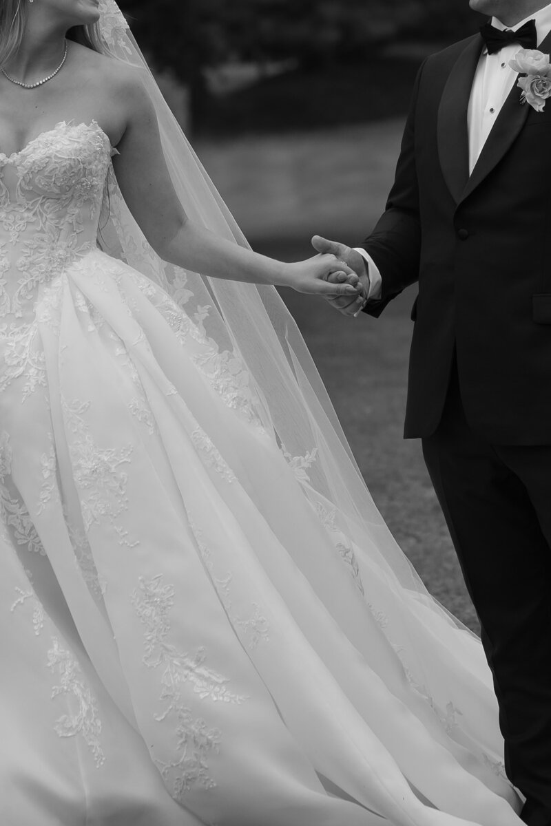 A couple who decided to get married at Battello in Jersey City share a hug