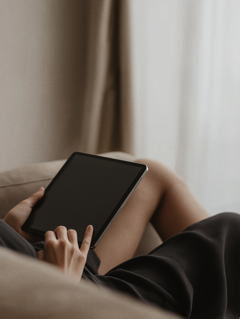 Showit homepage layout for creative professionals