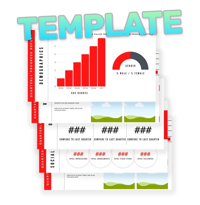 template mockup