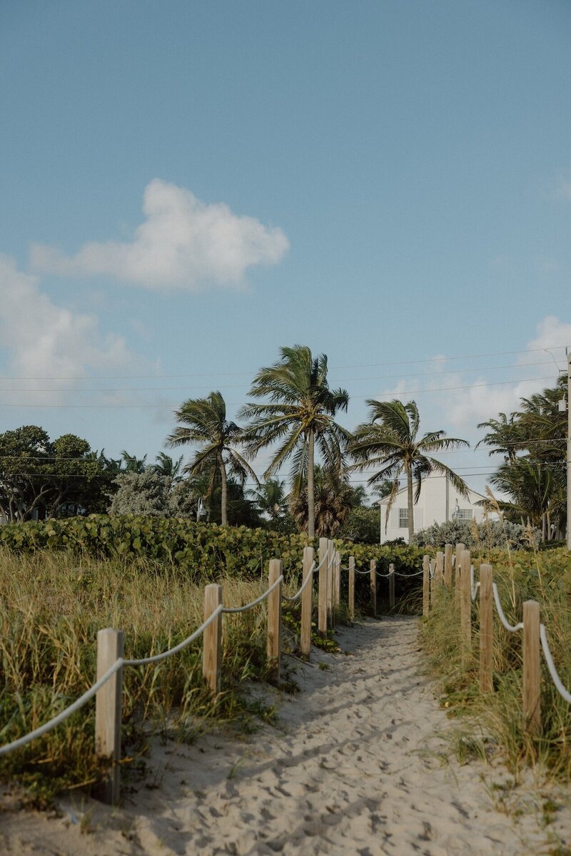 cristina pelino portfolio image of beach in south florida
