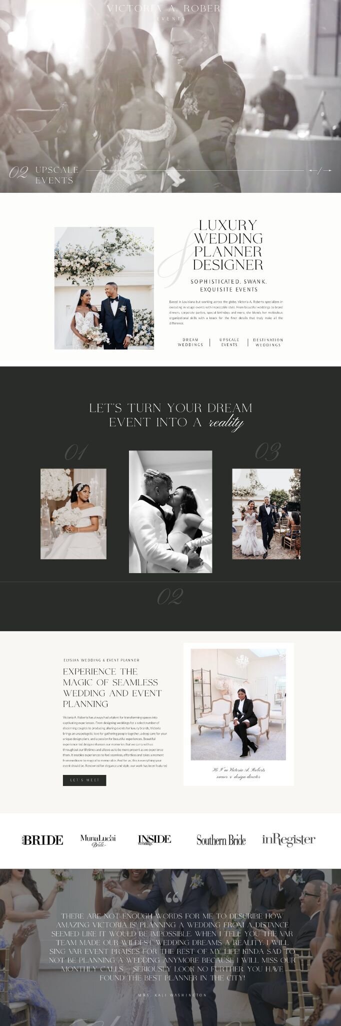 page-accueil-site-web-wedding-planner