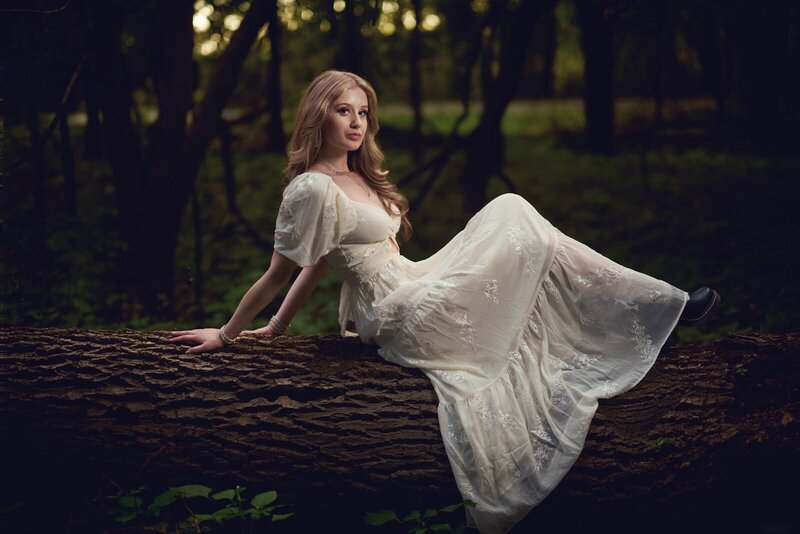 Elegant Senior Portrait Photography by Full Service Photographer-106
