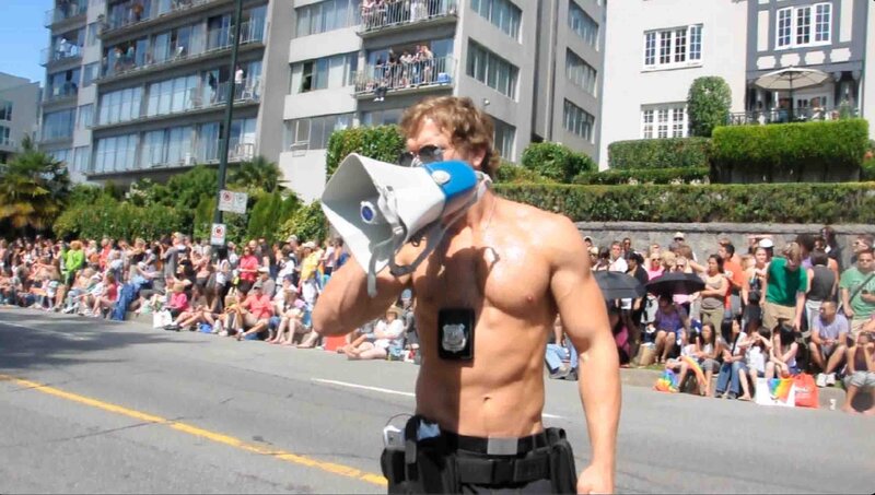 Brent Ray Fraser Officer Hardonski Busts First Pride Parade Vancouver 2009 - 01