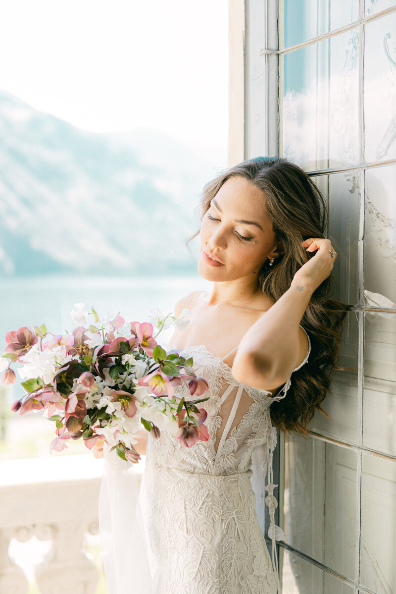 Lake Como, Italy Wedding at Villa Sola Cabiati fine art wedding photography by Chelsey Black Photography