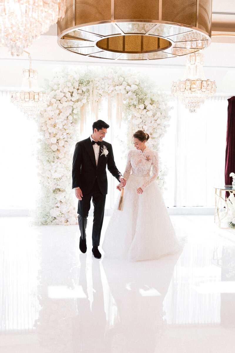 Bride Walking Away