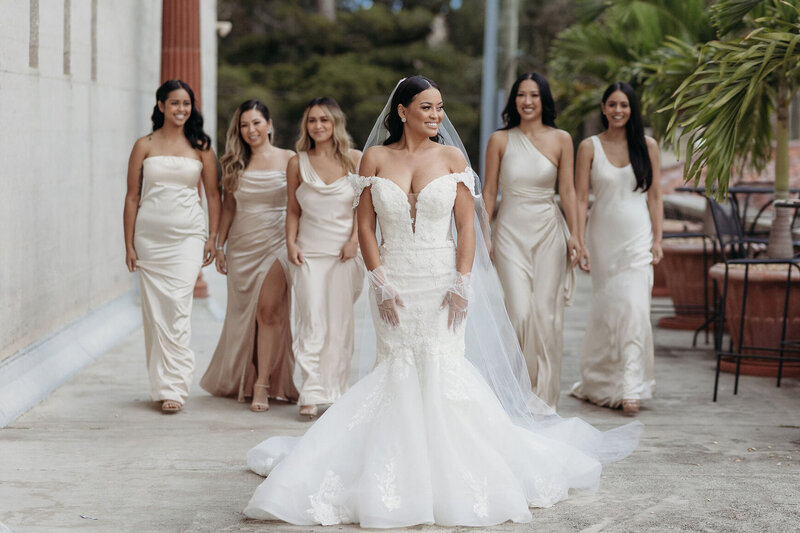 Wedding Party | The Lightner Museum Wedding | St. Augustine, FL | Phavy Photography
