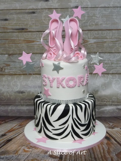 ballet birthday cake