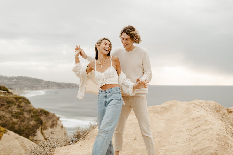 Santa Monica engagement session