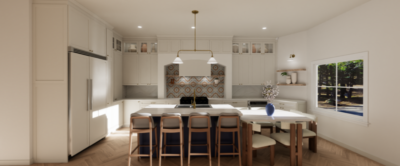Luxury kitchen interior design in California