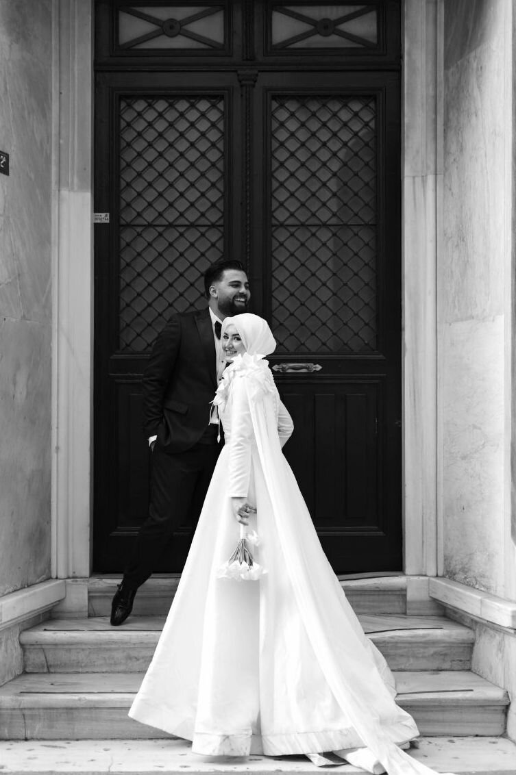 Bride and groom cutting cake at Colorado wedding