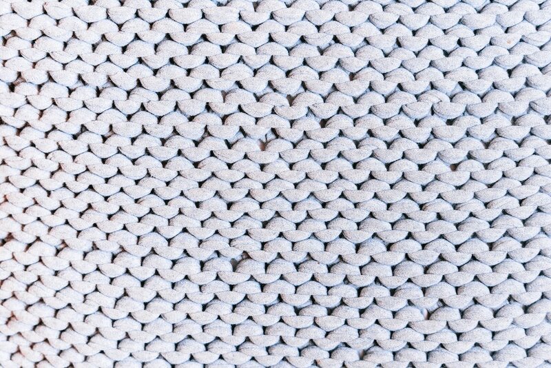 Close up of a fabric woven texture