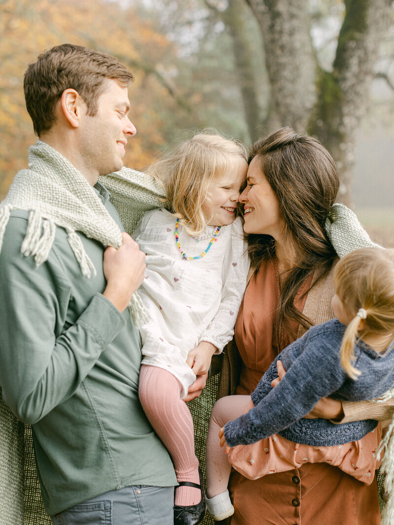 fall family photos in oregon