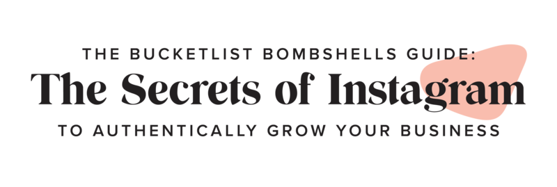 Bucketlist Bombshells_BB Guide- Secrets of IG-15