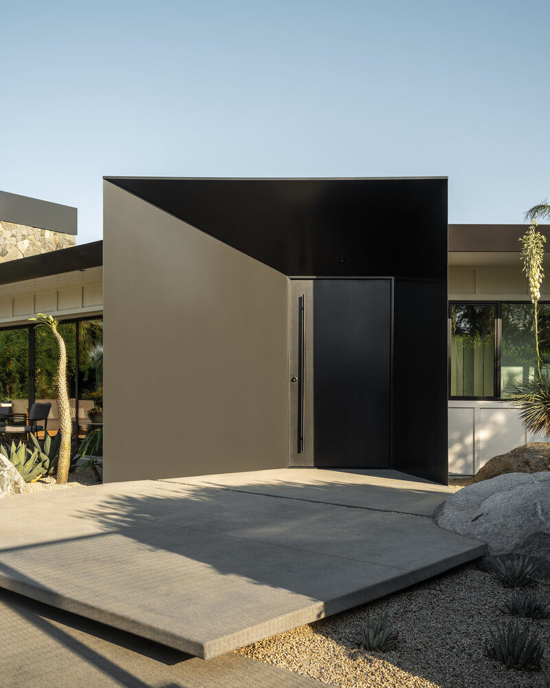 Custom designed residence designed by Los Angeles architect