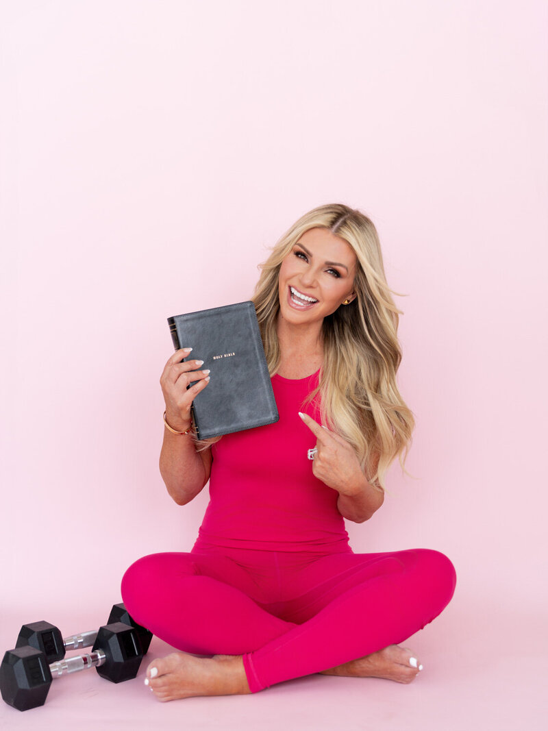 Kim Dolan Leto, Christian fitness and mindset coach helping women get fit God’s way and have breakthroughs through courses, coaching, and the Strong. Confident. His. Podcast.