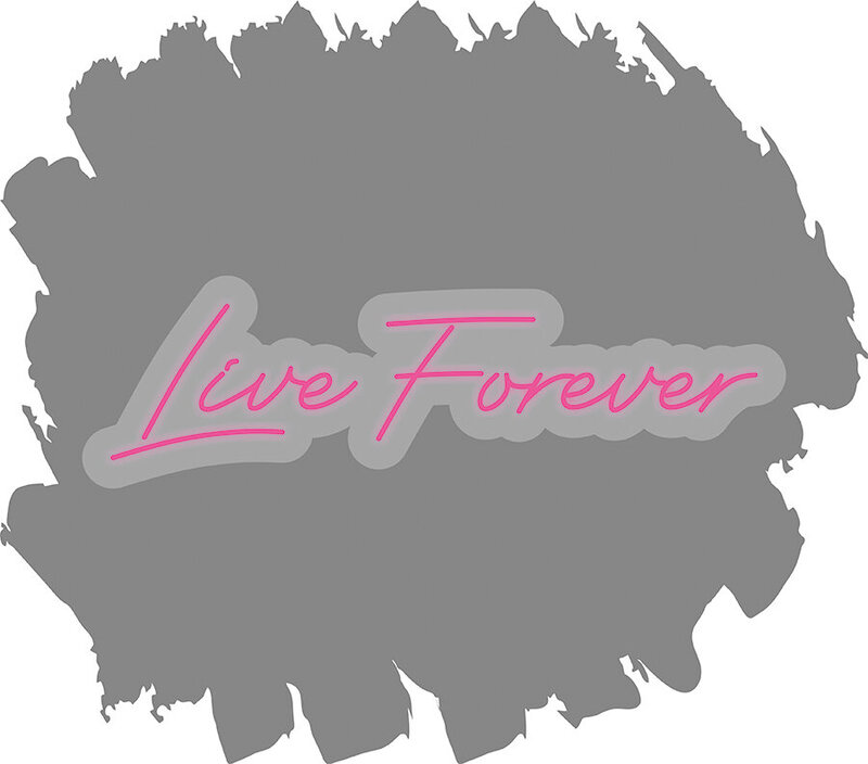 Live Forever - Light Pink