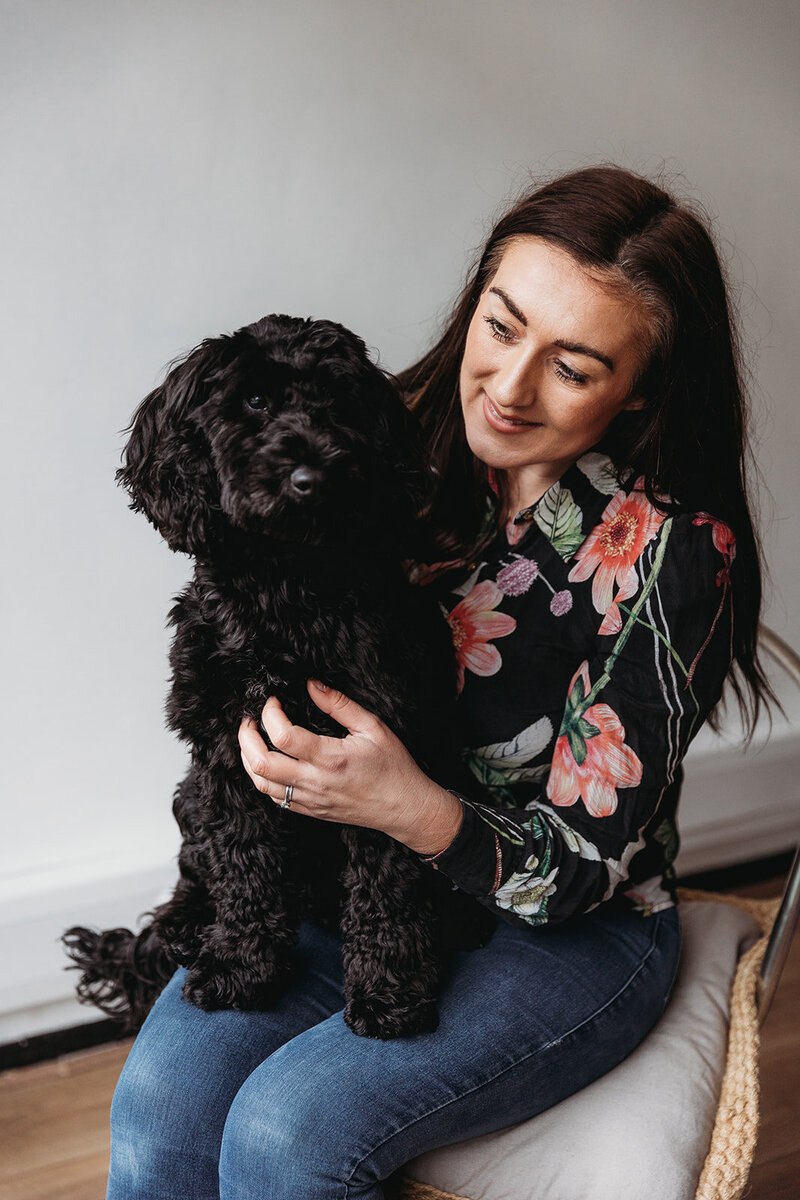 st ives wedding florist, puppies, flowers st ives, cambridgeshire weddings