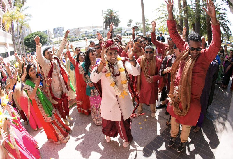 indian-wedding-groom-entrance-baraat-san-diego 2