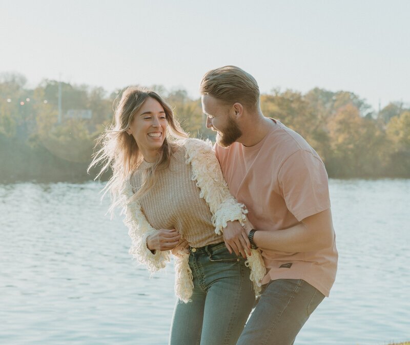 Engagement session in Philadelphia