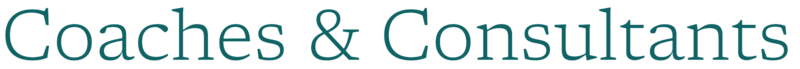 Coaches - Consultants