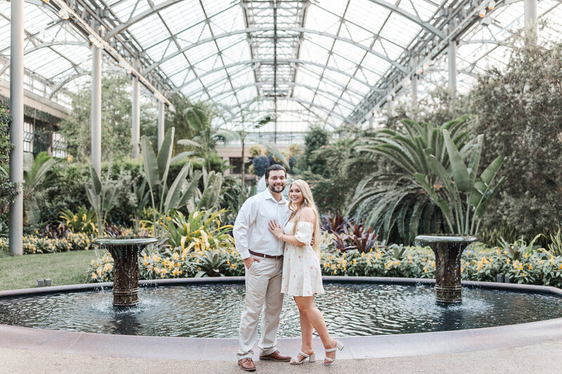 Longwood Gardens - Sonny and Brooke Engagement Session-14