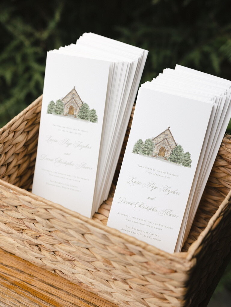 Lindsey Ellen Paper Co. logo – custom wedding stationery designer