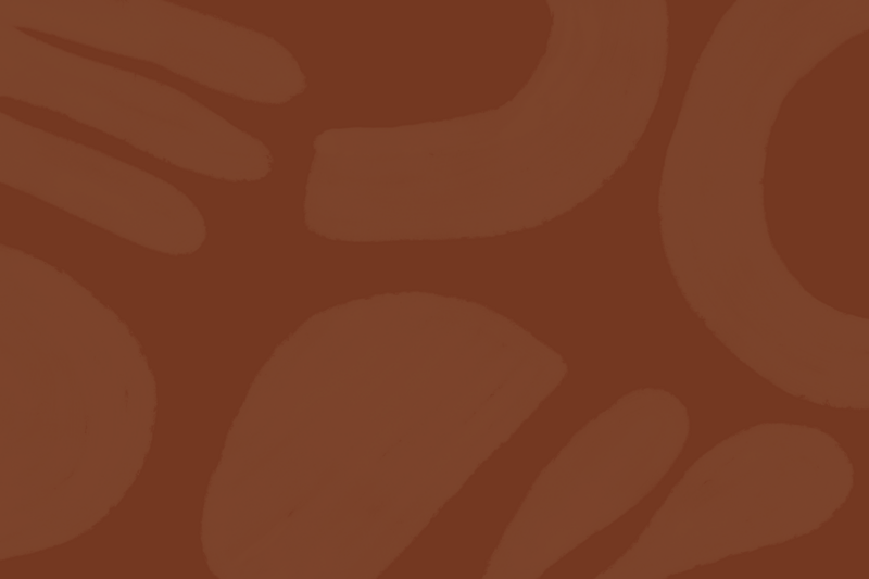 Rust colored pattern for Erika Fitzgerald website copy