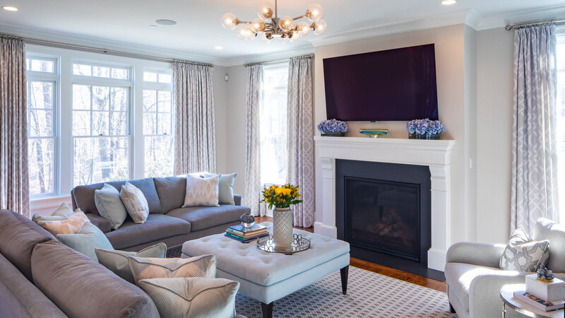 The portfolio page for a DLT Interiors project, Scarsdale, NY.