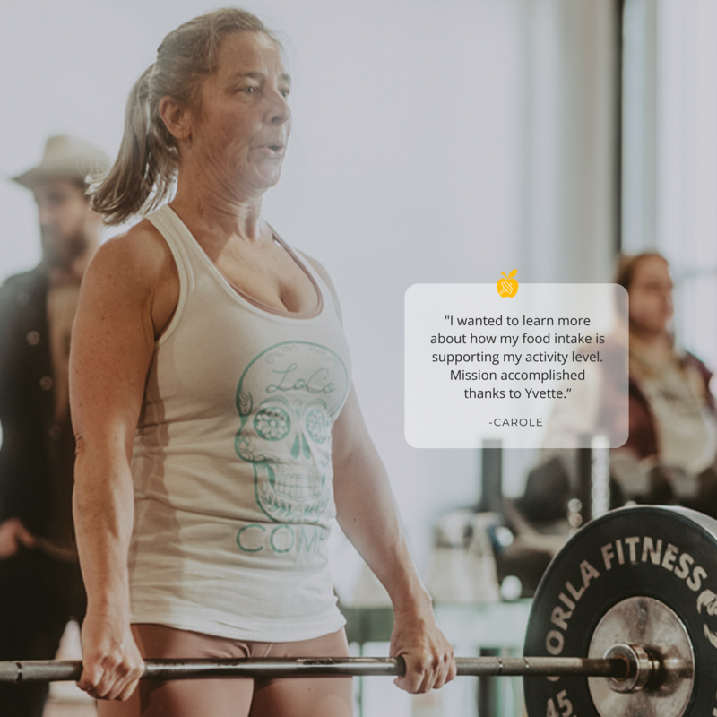 Build Nutrition | Client Success Testimonial | Carole