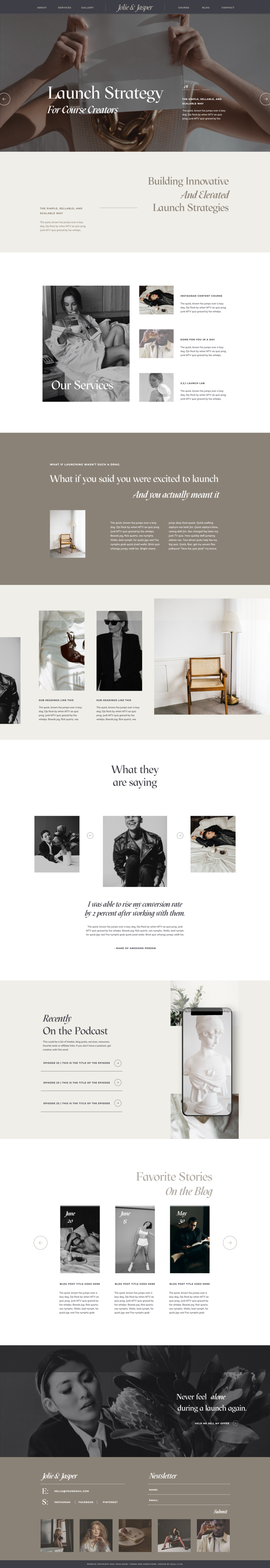 Homepage