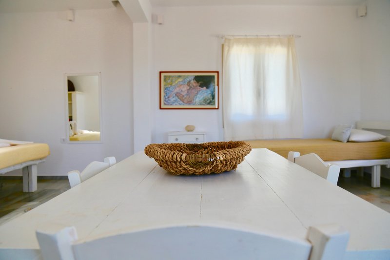 Room at Okreblue Retreat Center in Paros, Greece
