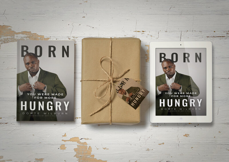 Born Hungry book, gift, and e-book