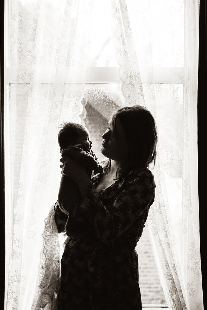 Moeder met baby - fotografie in lekkerkerk