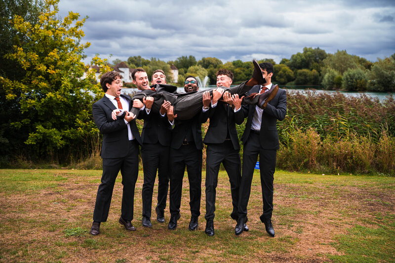 EMMA AND DAN GROOM PREP