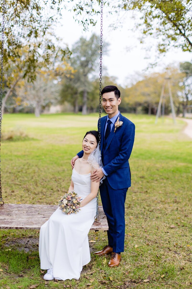 bride-groom-swing-outdoor-wedding-venue-texas